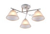AU1644/3 WH+FGD Светильник потолочный E27 3*60W Белый + Французское Золото