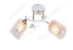 AU1626/2 WH+FGD Светильник потолочный E27 2*60W Белый+Французское Золото
