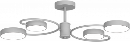 60489/4 GR Светильник LED 60W 3000-6000K БЕЗ ПДУ