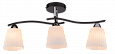 1037.102.02 Cветильник потолочный TREVISO E14 2x60W 220V черный/хром