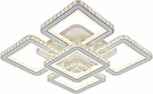 AU61406/4+1 WH+CR (RGB) Светильник LED 280W 3000-6000K DIMMER ПДУ 530*530*130