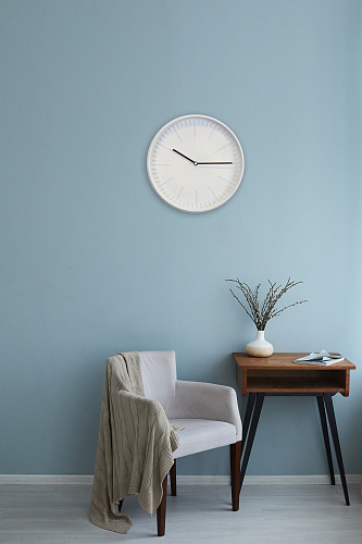 Часы Clock White 30x30x4.5 Арт.79841