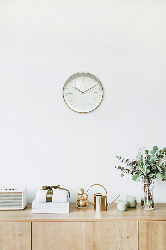 Часы Clock brass 30.6x30.6 Арт. 79848