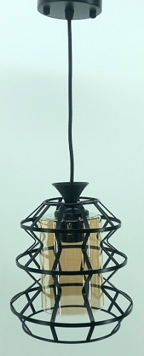 AU41904/1 BK, Подвес 1*E27*60W, Черный