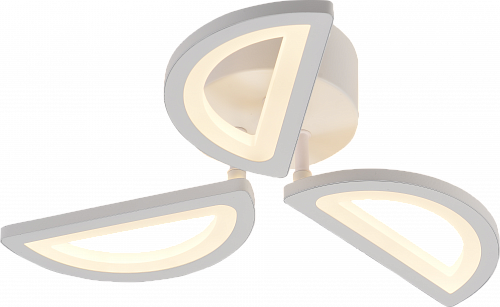 AU61807/3 WH Светильник LED Белый 48W 3000-6000K DIMMER ПДУ Ø375*85