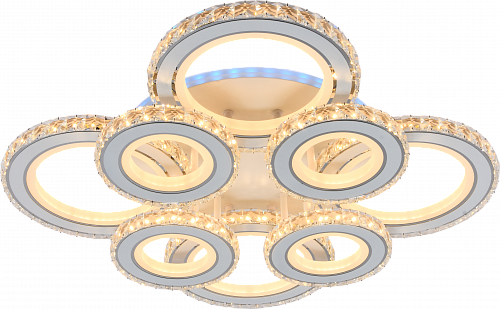 AU61403/4+4 WH+CR (RGB) Светильник 630*120, LED 320W+10W 3000-6000K DIMMER ПДУ