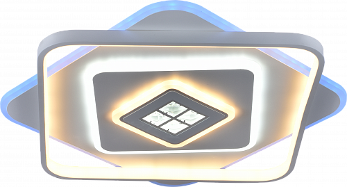 AU61052/530 RGB WH Люстра LED 116W+14W/3000-6000K DIMMER ПДУ