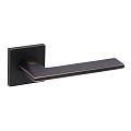 Ручка дверная ADDEN BAU. BINARY Q572 BLACK / GOLD RIM
