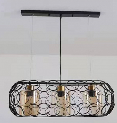 AU81509/3 BK Подвес, 3*E27*60W, Черный