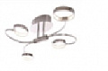 Люстра потолочная ZENA 1071/4C LED*4*7,2W хром/без плафона