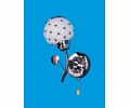 Бра 6831/1wPearl BK