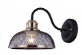 Светильник настенный CLOD 1246/1W E27*1*40W кофе/бронза/черный