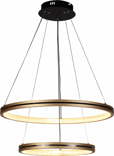 AU61230/2 GOLD+BK Подвес Кольцо LED Золото+Черный 114W 3000-6000K DIMMER ПДУ