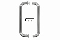 Дверная ручка-скоба PH-2201/25/200/INOX/M8*100 