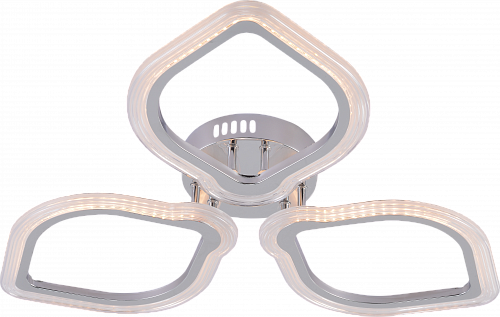 AU61813/3 CR Светильник LED Хром 66W 3000-6000K DIMMER ПДУ Ø670*85