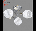 1698YX/3 (4) Светильник бытовой потолочный (220V 15W E27)
