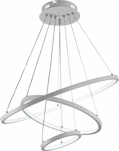 AU61819/3 WH Светильник LED Белый 136W 3000-6000K DIMMER ПДУ Ø600*1000
