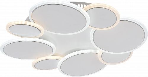 AU61815/500 WH+CR Светильник LED Белый + хром 112W 3000-6000K DIMMER ПДУ Ø530*70