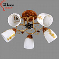 JM6338/5 (4) Светильник бытовой потолочный  (220V 40W E27)