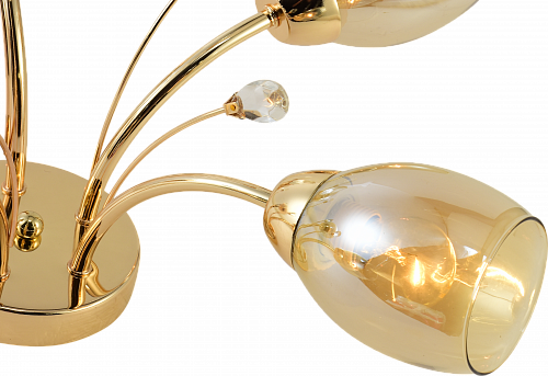 AU11204/5 FGD Светильник потолочный E27 5*60W Золото