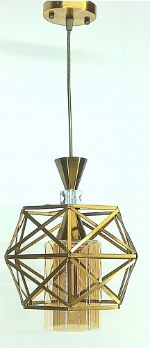 AU41912/1 GAB Подвес, 1*E27*60W, Латунь 