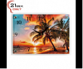 2535-740 (5) Часы настенные "Закат на море""21 Bek"