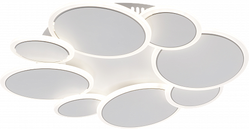 AU61815/500 WH+CR Светильник LED Белый + хром 112W 3000-6000K DIMMER ПДУ Ø530*70