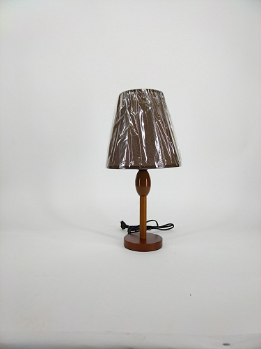 AU91915/1 WOOD, Лампа настольная, Е27*1*60W, светлое+темное дерево