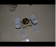 7060/4MIX (4) Светильник бытовой потолочный (220V 15W E27)