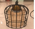 AU4504/3 BK+Glass Подвес  E27*3*60W