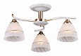 AU31076/3 WH+FGD Светильник потолочный E27 3*60W Белый/Золото