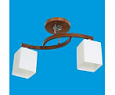 Люстра 7014/2WENGUE+CR WT