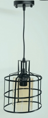 AU41903/1 BK, Подвес 1*E27*60W, Черный