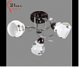 6120M/3 (4) Светильник бытовой потолочный (220V 15W E27)