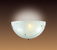СОНЕКС 045 SN15 026 хром/белый/декор прозрачн Бра E27 100W 220V STORZA AMBRA