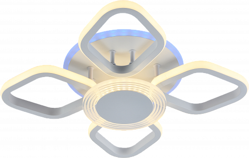 AU61105/4+1 WH(RGB) Светильник LED 76W+6,5W 3000-6000K DIMMER ПДУ 