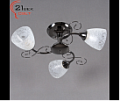 79877/3Black (4) Светильник потолочный (220V 15W E27)
