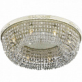 ODEON LIGHT 2779/8С ODL 15 000 бел. с зол.патиной/хрусталь/стекло Люстра G9 8*40W 220V TRENA