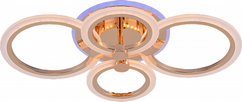 AU61625/4 GD RGB Светильник LED Золото 72+7W 3000-6000K DIMMER ПДУ 610*400*125