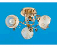 Люстра 2156A/3C MIX (2 CR WT, 2 FGD YL)