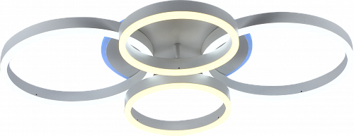 AU61480/4 WH (RGB)Cветильник LED 132W+8W 3000-6000K DIMMER ПДУ
