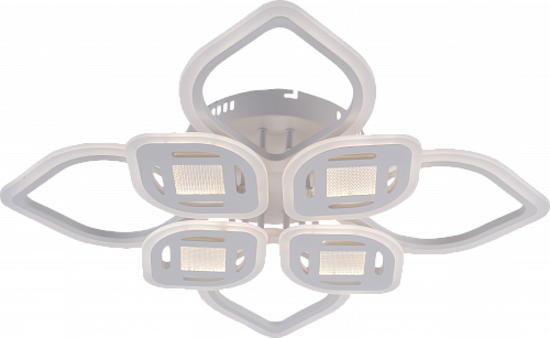 AU61615/4+4 WH Светильник LED Белый 100W 3000-6000K DIMMER ПДУ Ø720*120