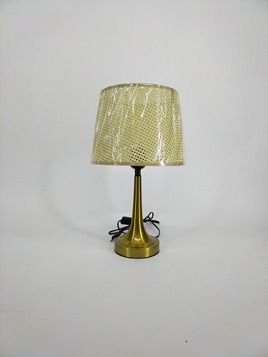 AU91918/1 GOLD, Лампа настольная, Е27*1*60W, золото  