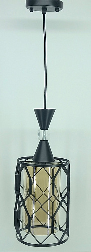 AU41905/1 BK, Подвес 1*E27*60W, Черный