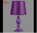 2366/1PURPLE (12)(1) Светильник настольный (220V 40W E14)