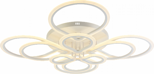 AU61038/10 WH Люстра LED 490*490*130, 276W 3000-6000K DIMMER ПДУ