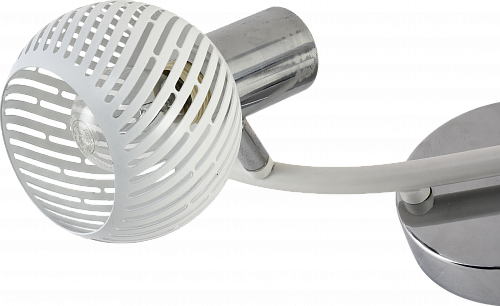 AU21604/2 WH+CR Спот, 435*100*185 , белый+хром, Е14 2х40W