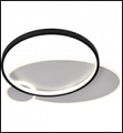 DL-LDEF 7516/500 WH+BK Светильник LED 120W 3000-6000K Dimmer ПДУ