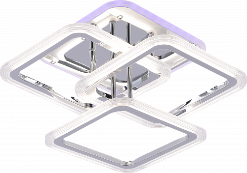 AU61814/3 CR Светильник LED Хром 78W 3000-6000K DIMMER ПДУ 400*400*150