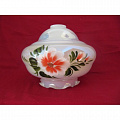 ЛС-022ПЦПлафон молочный  "Анна" перлам.- Цветы ЛС-022ПЦ